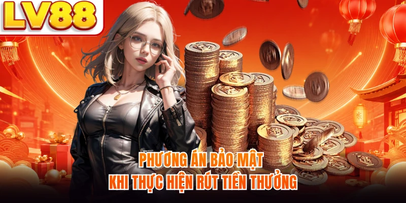 Phương án bảo mật khi thực hiện rút tiền thưởng