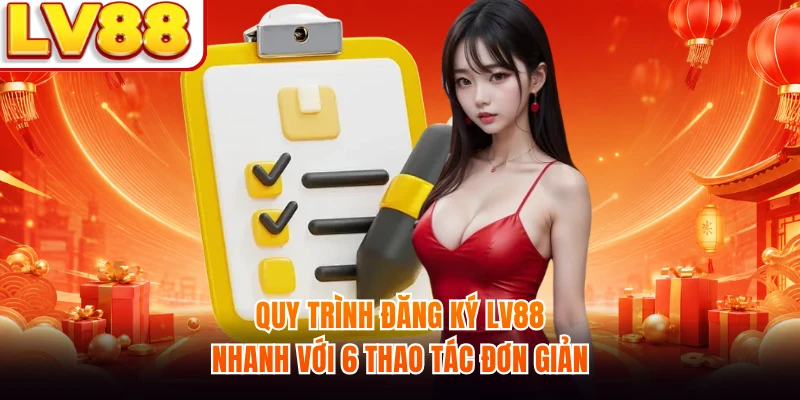 Quy trình đăng ký LV88 nhanh với 6 thao tác đơn giản